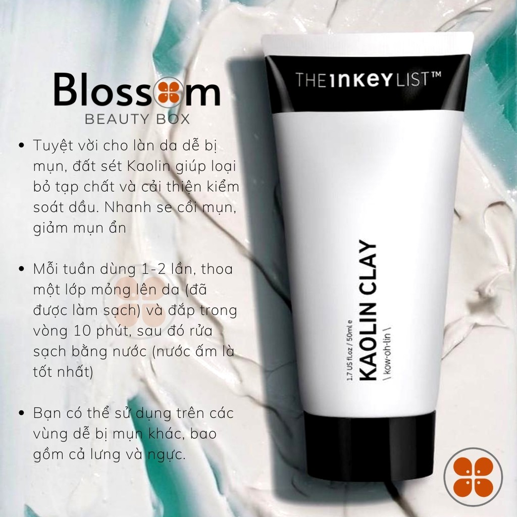 Mặt nạ đất sét KAOLIN MASK | The inkey list 50ml