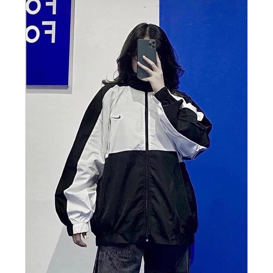 Áo khoác nike Jacket Vintage Dù 2 Lớp - BICO 09