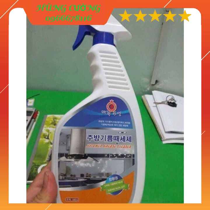 Chai xịt tẩy rửa nhà bếp đa năng Hàn Quốc 500ml