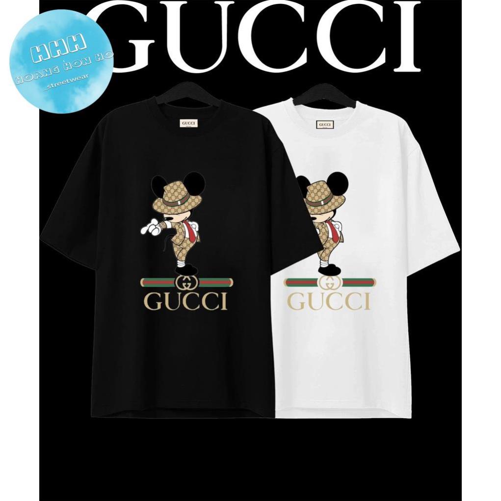 [Premium] Áo thun tay lỡ Unisex GC Mickey,áo thun nam nữ