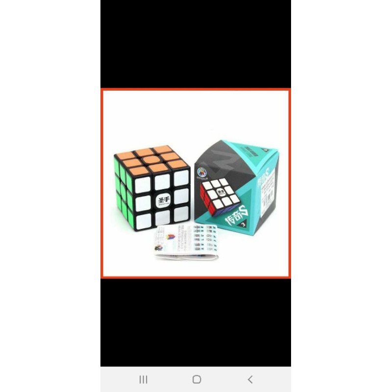 rubik 3*3 hiệu shengshou sản phẩm xoay êm mượt.