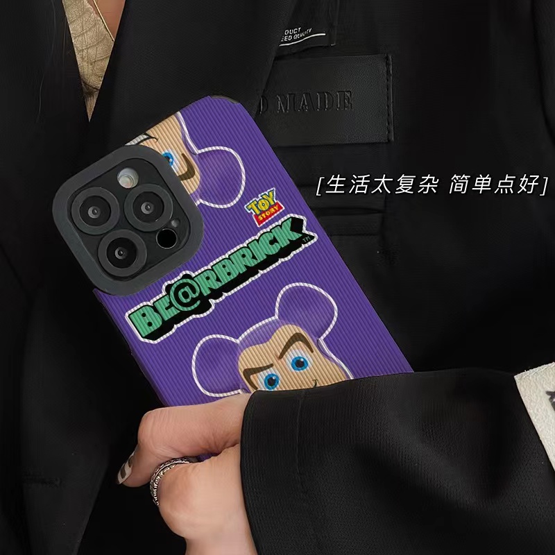 Ốp Điện Thoại Da Họa Tiết Toy Story Cho iphone 13 Pro Max i13 13pro 11 Pro Max i11 X XR Xs Max 7plus 8plus 12Pro 12 Pro Max