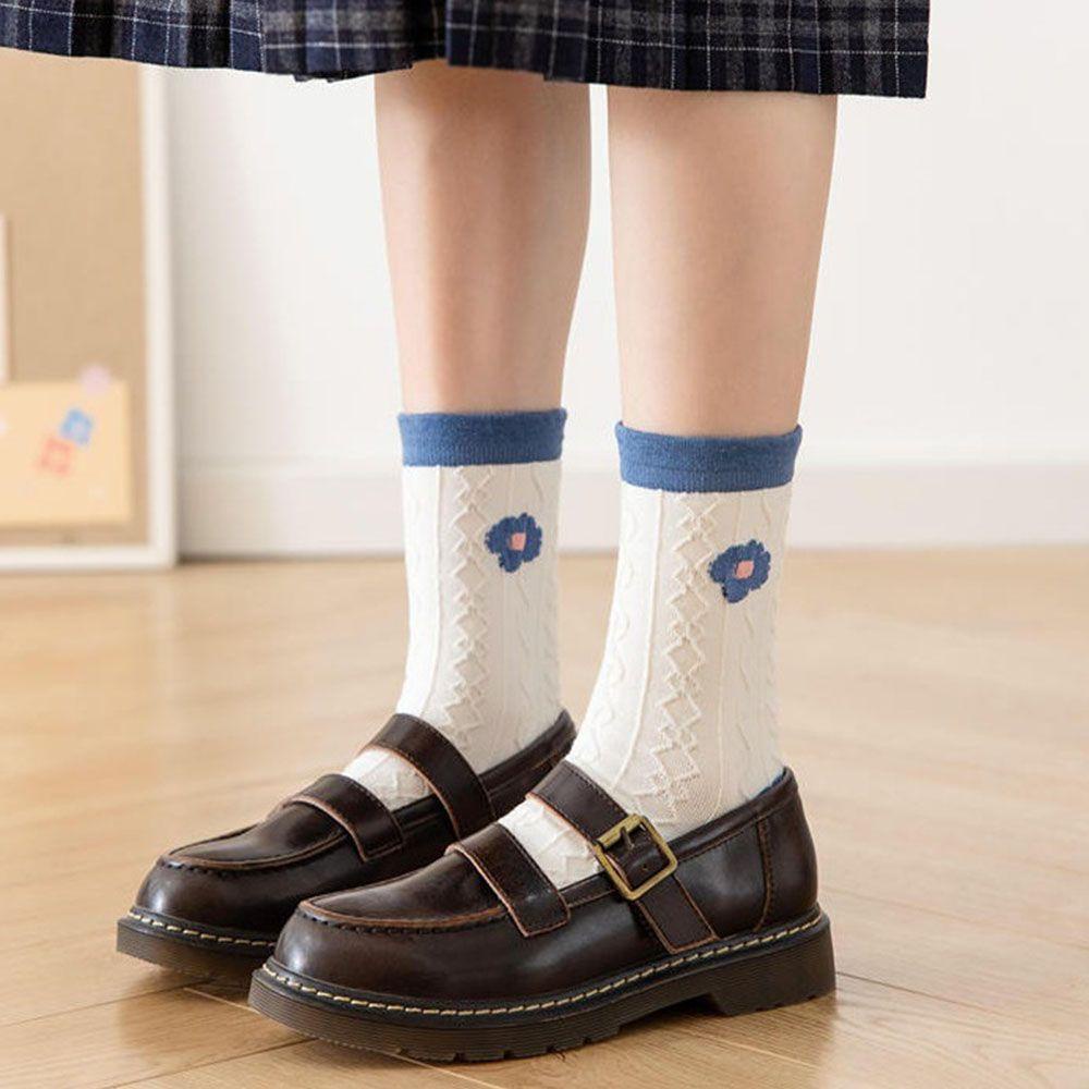 Tất Ngắn Harajuku In Hình Gấu Hoạt Hình Dễ Thương VANES1 Cho Nữ