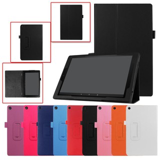 Bao máy tính bản màu trơn kiêm giá đỡ tiện lợi cho Amazon Kindle Fire HD 10 2017 7th Gen