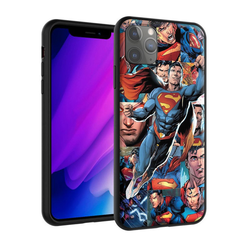 Silicone Ốp Điện Thoại Tpu Silicon Mềm Hình Siêu Nhân Dec244 Cho Samsung Galaxy A7 2018 / A9 2018 / Note 10 / Note 10 Plus / Note 10 Lite