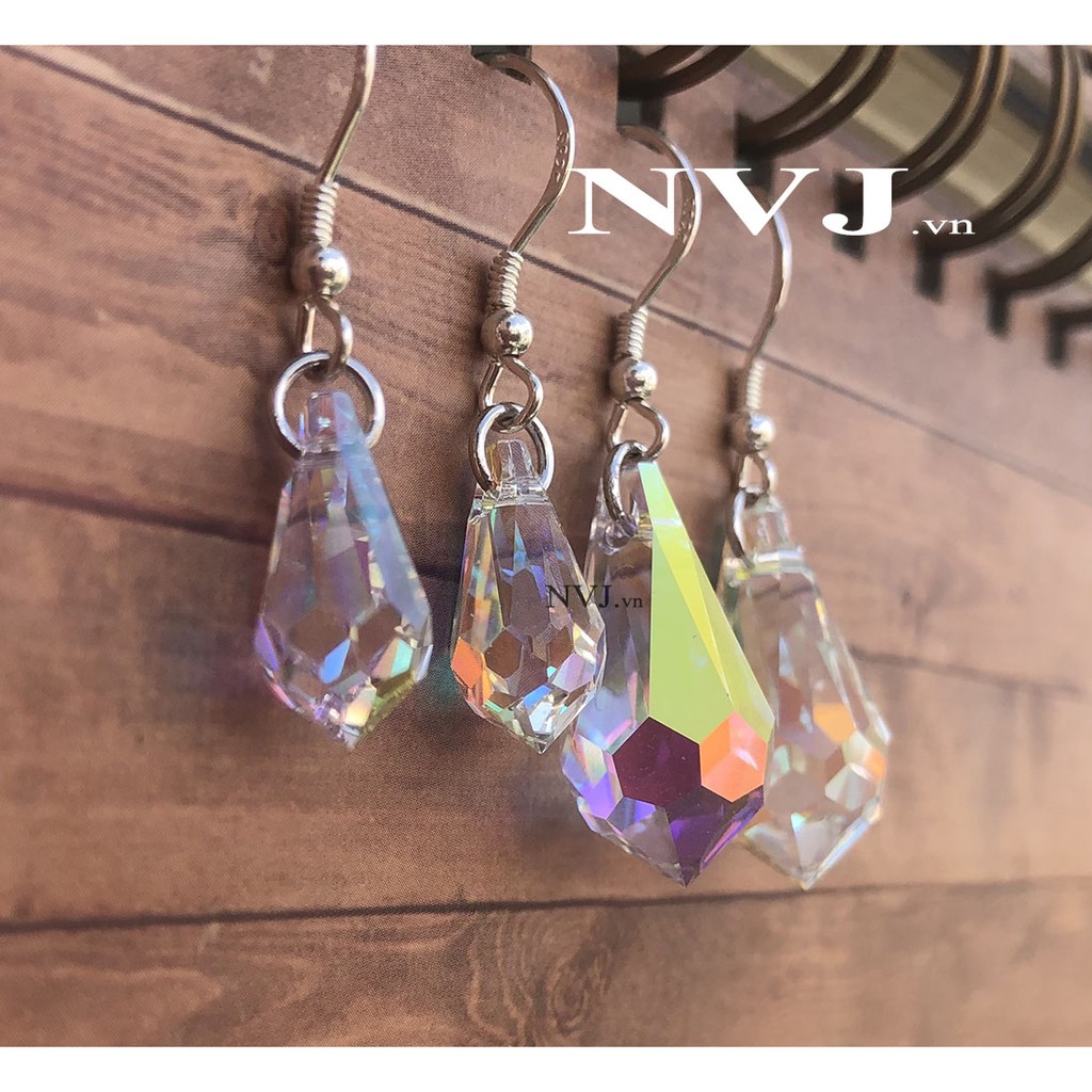 Mặt dây chuyền pha lê Swarovski cao cấp pendant hình giọt nước pendant 6000