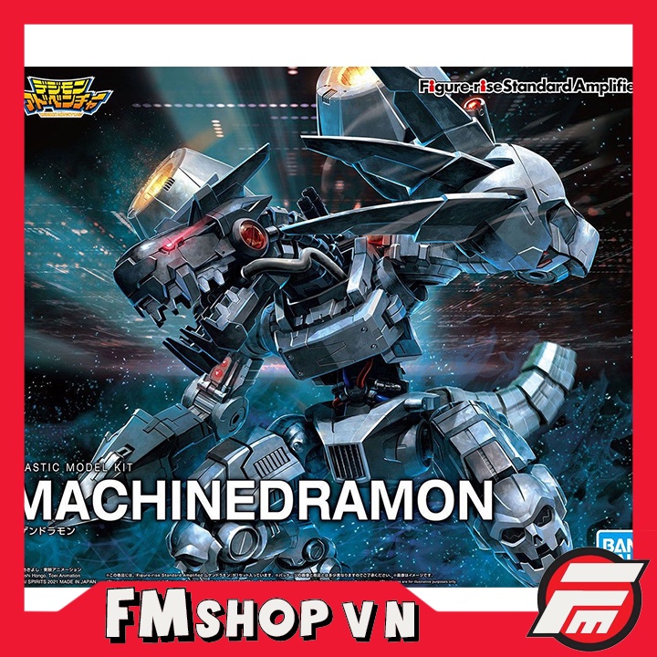FIGURE MODEL KIT DIGIMON MACHINEDRAMON MÔ HÌNH LẮP RÁP CHÍNH HÃNG MODEL KIT