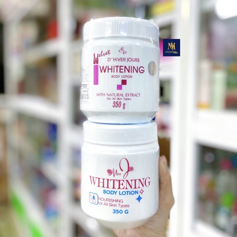 [Tem hàng Thái] Hũ E Whitening Body Lotion Dưỡng Ẩm Trắng Da Body 250G - hũ vitamin e whitening thái