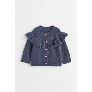 Áo cardigan xanh bé gái HM