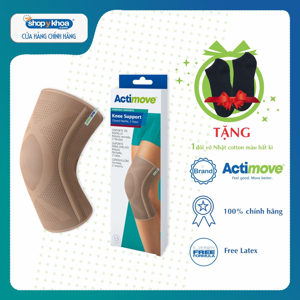 Bó gối có nẹp 75575-DAY-2ST Actimove Knee Support