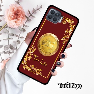Ốp điện thoại OPPO A73/ A93 in hình 12 con giáp,phong thủy,bền đẹp – lưng kính tráng gương viền dẻo