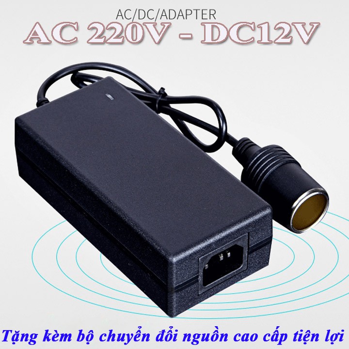 Bộ Máy bơm rửa xe tăng áp lực nước mini - Tặng nguồn xịn