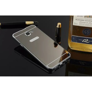 Ốp lưng trang gương j7 prime màu ghi đen - Đủ 4 màu
