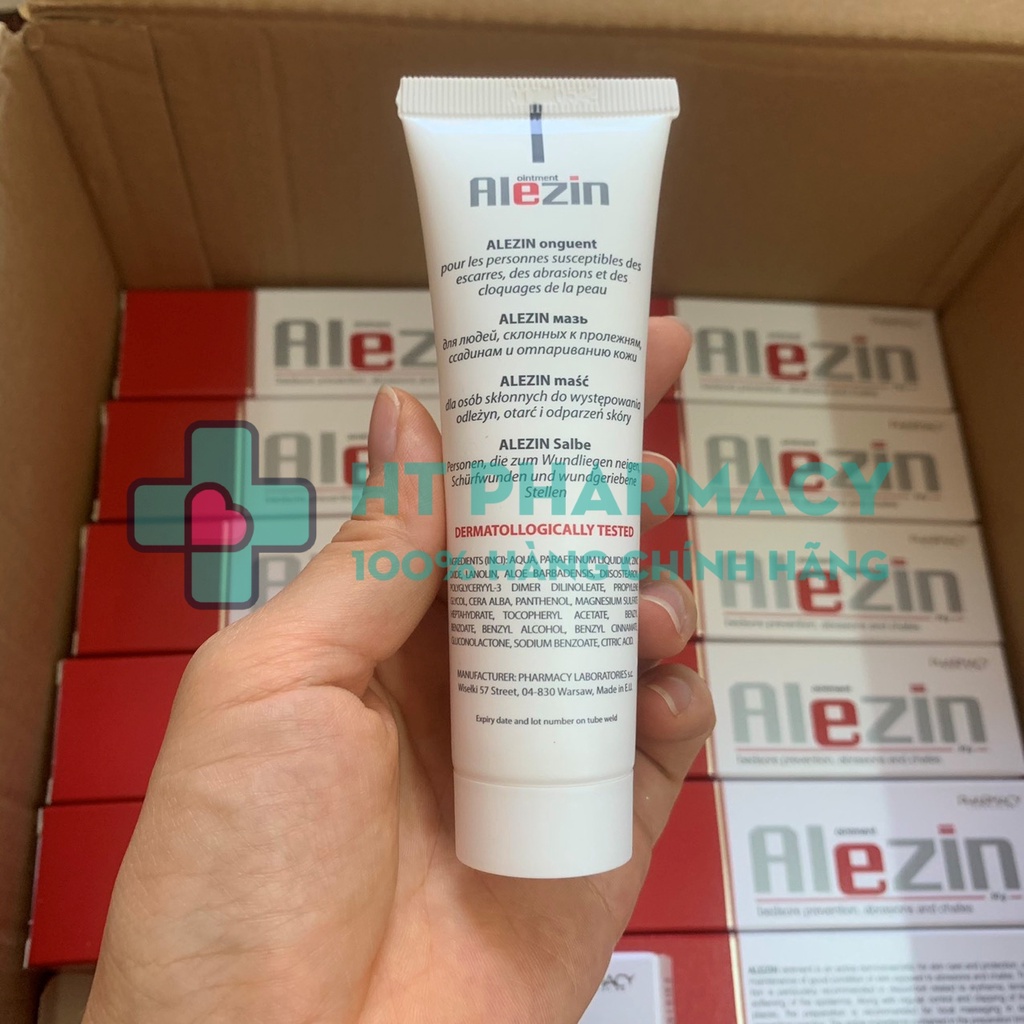 Kem hăm thảo dược ALEZIN 50g Ba Lan