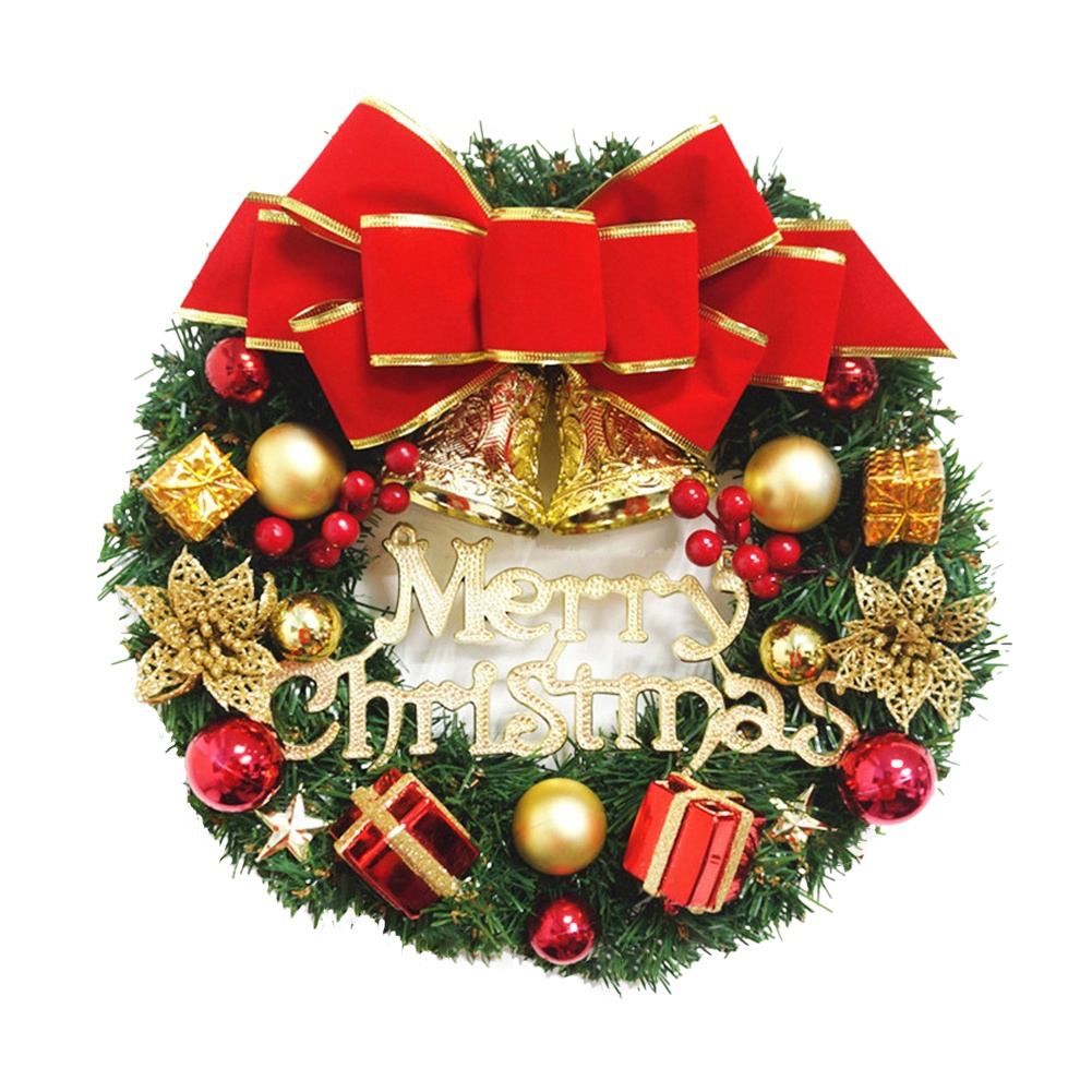 Giáng Sinh Vòng Hoa Với “Merry Christmas” Trước Cửa Đồ Dùng Trang Trí Giáng Sinh Cây Giáng Sinh Khung Cửa Trang Trí Bri