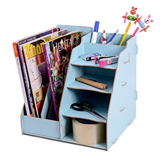 KỆ ĐỂ ĐỒ VĂN PHÒNG BẰNG GỖ GIÁ RẺ