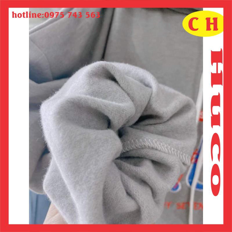 áo sweater nỉ bông cotton, áo sweater cổ tàu, áo cổ trụ in logo nhỏ🦋thời trang thu đông nam nữ unisex freesize giá rẻ