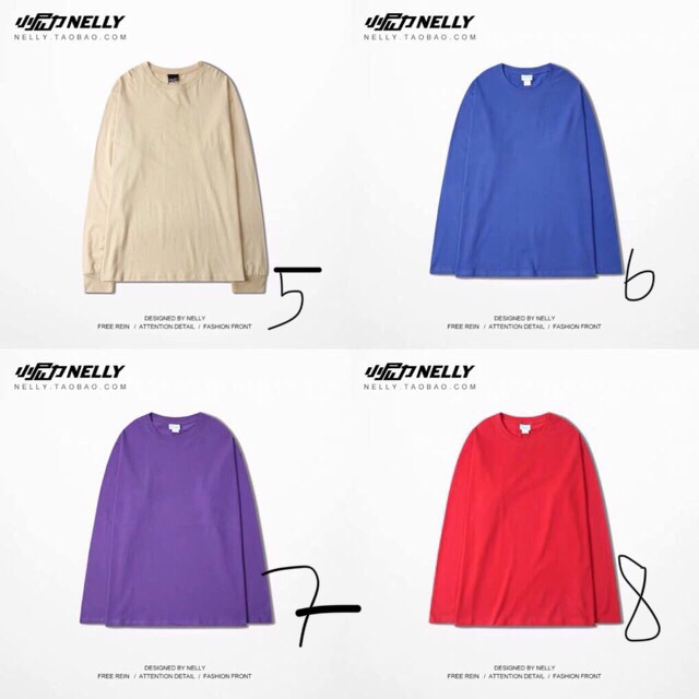 Áo dài tay Nelly sale