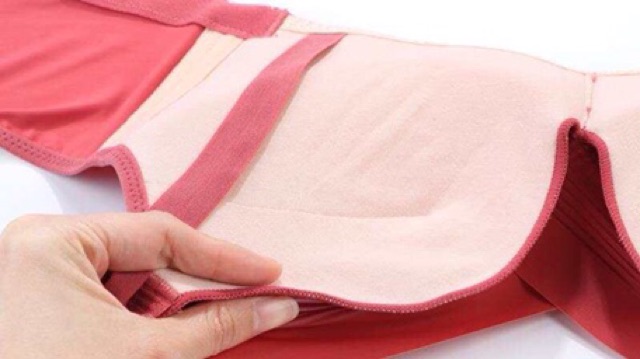 Áo lót bầu và cho con bú chất voan lụa mở khuy trên