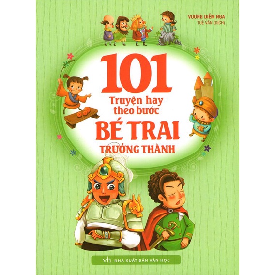 Sách: 101 Truyện Hay Theo Bước Bé Trai Trưởng Thành - TSTN