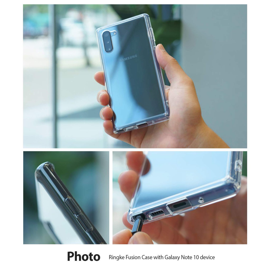 Ốp lưng Galaxy Note 10 Ringke Fusion (Galaxy Note 10 Case) Nhập khẩu Hàn Quốc