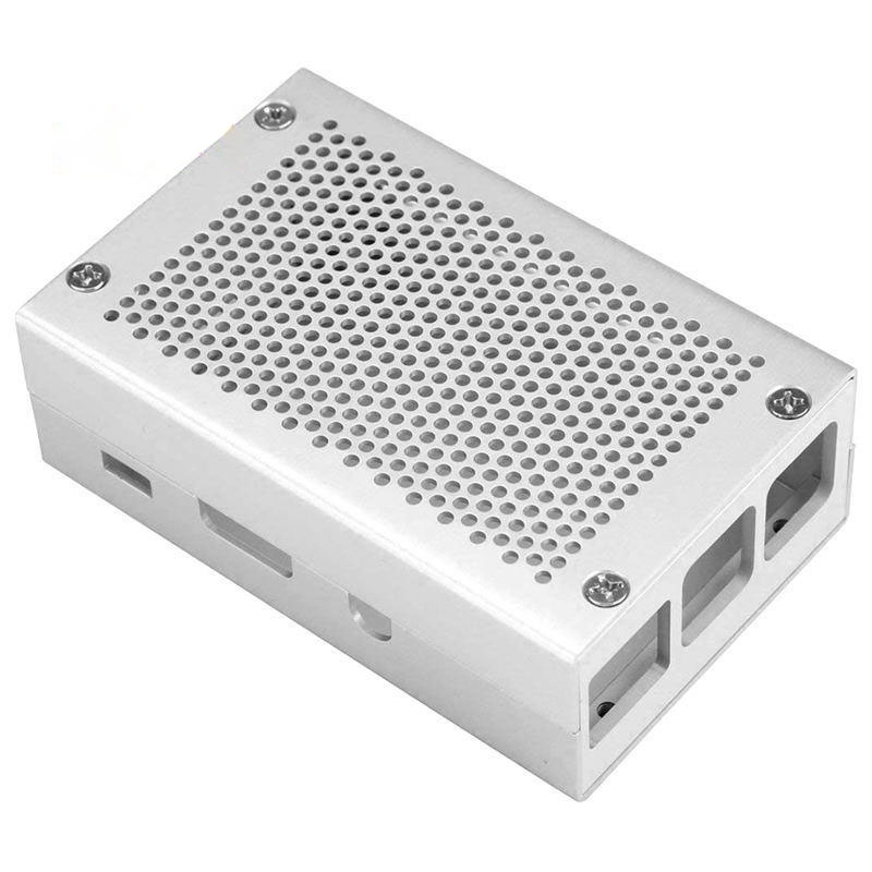 Vỏ Bảo Vệ Bằng Hợp Kim Nhôm Cho Raspberry Pi 3B+ Nhôm