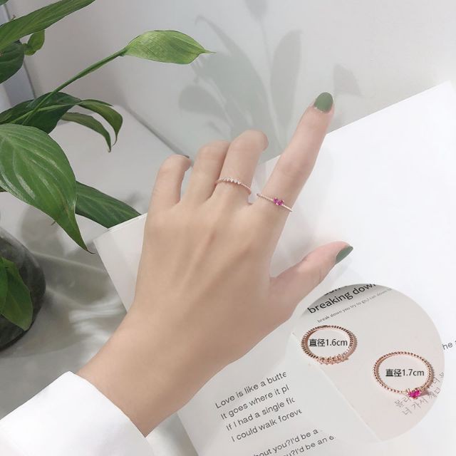 Set nhẫn kiểu dáng đa dạng, thời trang