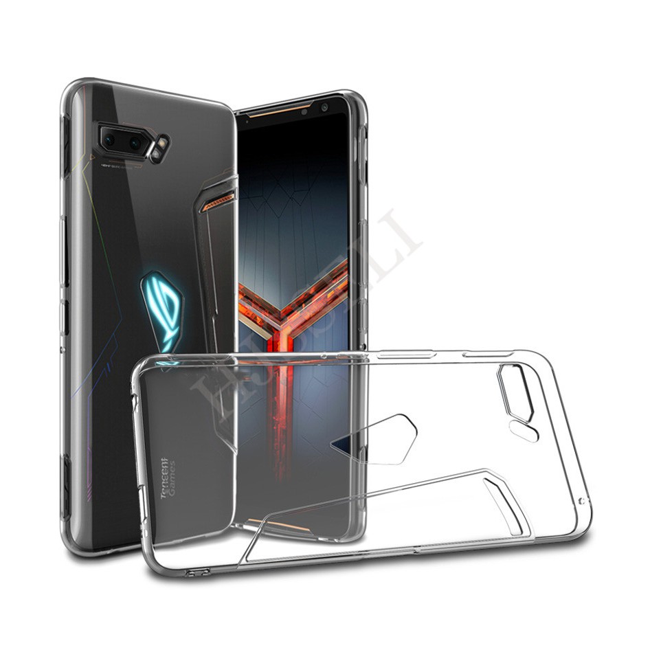 Ốp điện thoại silicon mềm trong suốt dành cho Asus Rog Phone II 2 3 5 Zenfone Max Pro M1 M2
