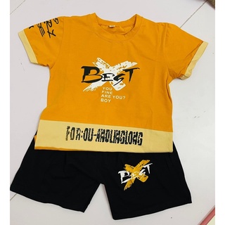 Bộ trẻ em size nhỡ cho bé trai 25-29kg. Bộ cotton cho bé trai mềm mại