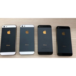 Vỏ Iphone 5 Màu Đen Viền Vàng