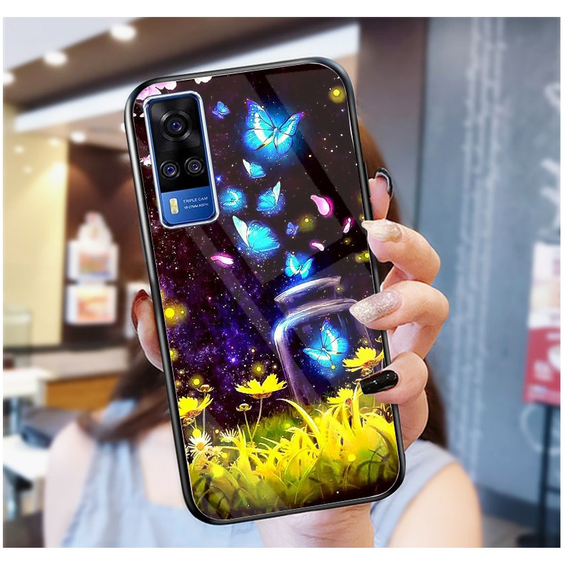 Ốp kính cường lực VIVO Y51 2020,Y53s , Y72 5G CAO CẤP
