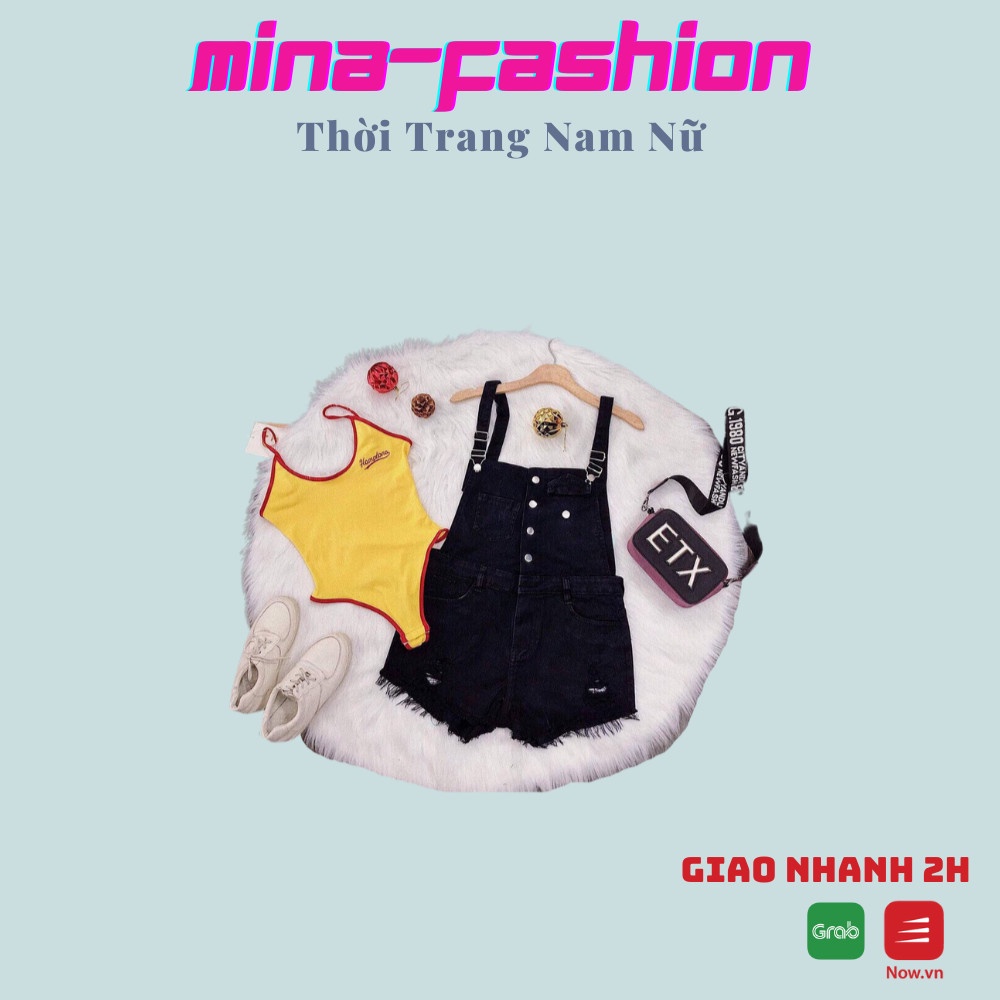 HCMFREESHIP 99K️⚡ Hot Hot Nhất Năm Yếm Quần Nữ YQN02⚡ &lt;--- MIna-fashion