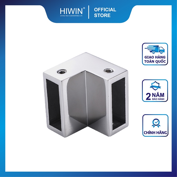 Chuyển góc 90 độ phòng tắm kính chất liệu inox 304 mặt gương dùng cho ống 10x30mm HIWIN SB-613F