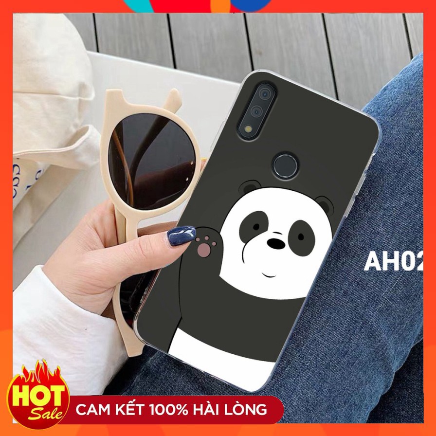 Ốp lưng VSmart Star 3 dẻo trong in hình gấu We Bare bears siêu dễ thương | BigBuy360 - bigbuy360.vn