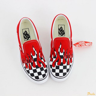 Giày sneakers Vans Authentic Checker Flame VN0A38F7RX5