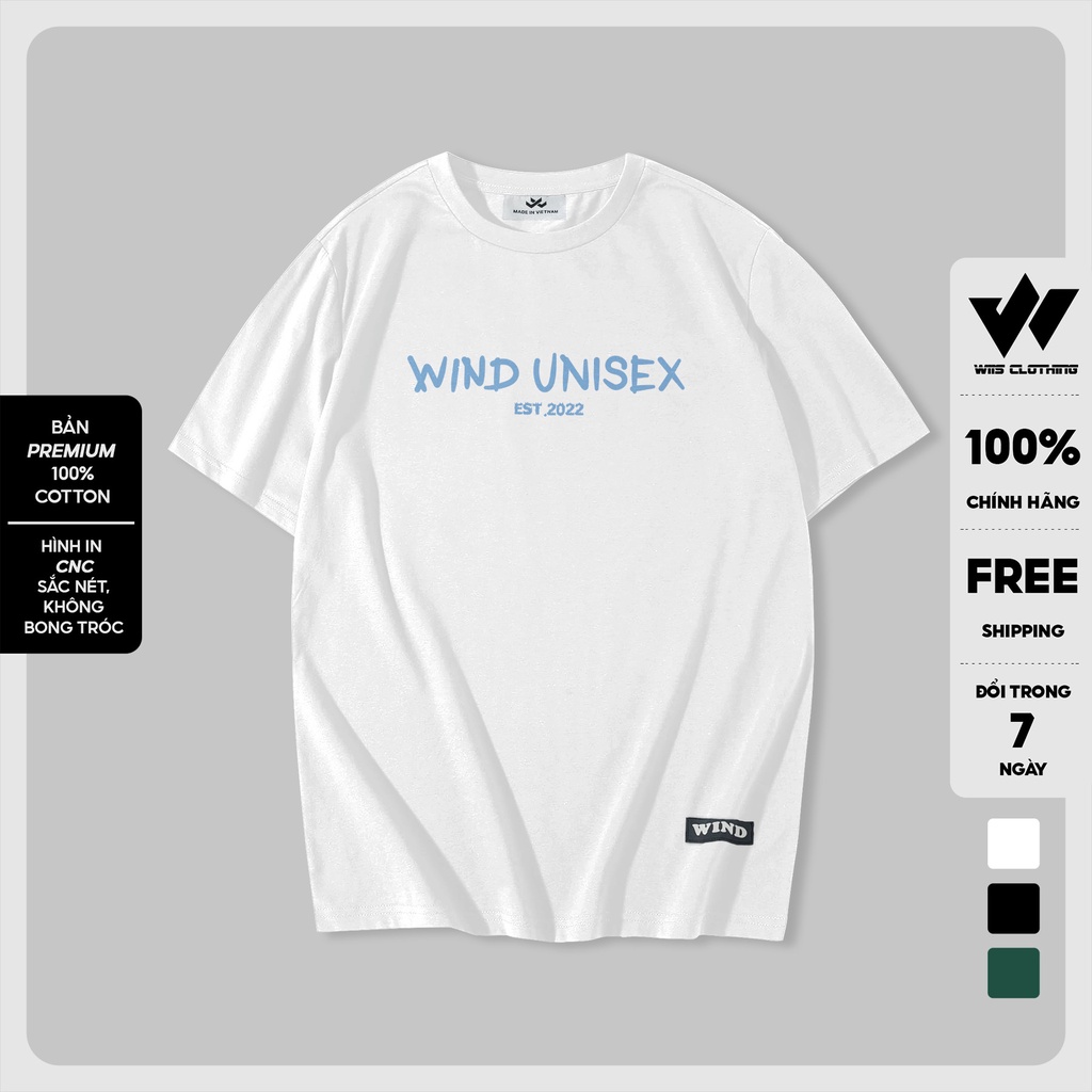 Áo thun tay lỡ unisex WIIS EMOIJ phông form rộng cotton 65% nam nữ oversize ulzzang