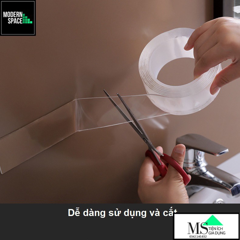 Băng dính ma thuật Siêu dính - Băng dính Nano đa năng thông minh Giữ đồ GD-029