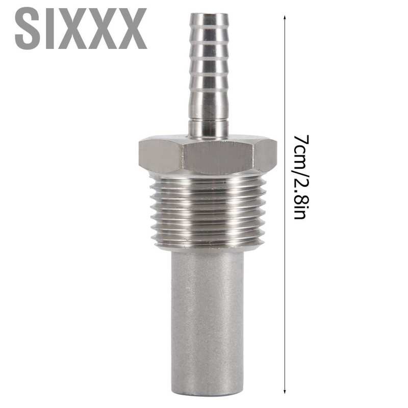 Đá Sủi Bọt Bằng Thép Không Gỉ 1 / 2 &quot;