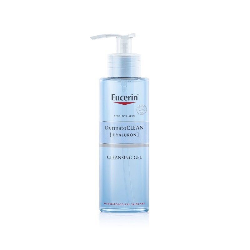 Eucerin - Gel Rửa Mặt Dịu Nhẹ Cho Da Nhạy Cảm Kích Ứng Dermatoclean Cleansing Gel 200ml