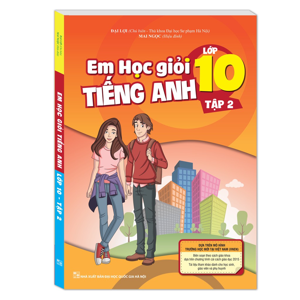Sách - Em học giỏi tiếng Anh lớp 10 tập 2 (kèm tải file CD)