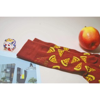 Vớ cotton họa tiết pizza