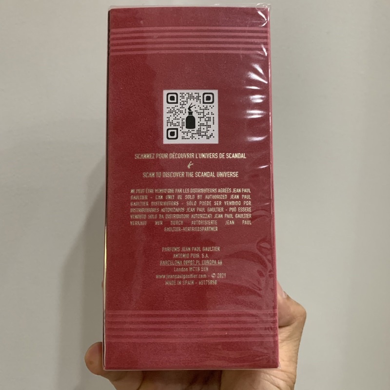 Nước hoa nữ jean paul so scandal edp 80ml full seal