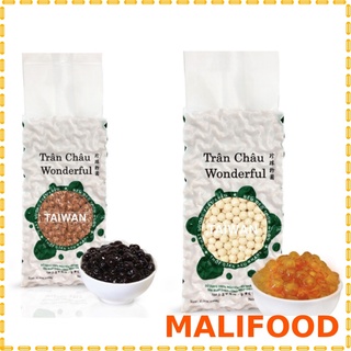 Trân Châu Các Loại 1kg - Trân Châu Wonderful Hoàng Kim, Trân Châu Wonderful Đen, Trân Châu Caramel