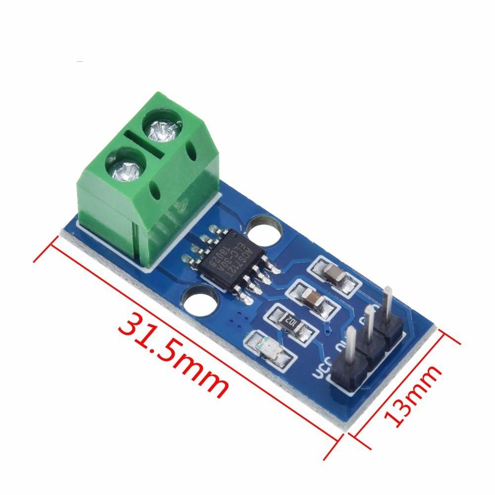 SENSOR Mô Đun Cảm Biến Dòng Điện 5a 20a 30a Acs712 Dành Cho Arduino Acs712Telc- 5a / 20a / 30a