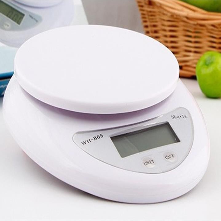 Cân Tiểu Ly 5 Kg Electronic Kitchen Scale – cân thực phẩm gia vị nhà bếp tiện dụng