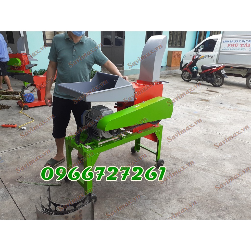 Máy băm xơ dừa, băm cỏ voi, băm rơm, băm cành cây tại An Giang
