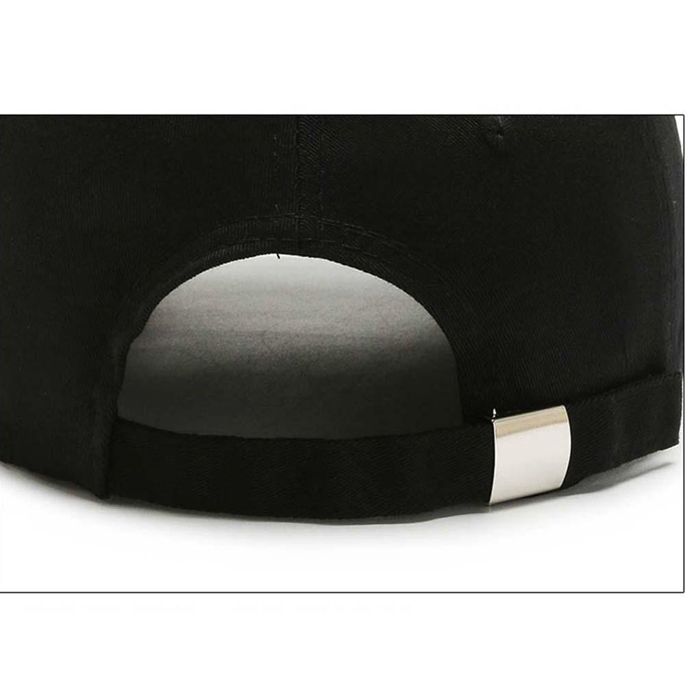 Mũ Lưỡi Trai Màu Trơn Thêu Chữ Phong Cách Hiphop Thời Trang Cho Nữ