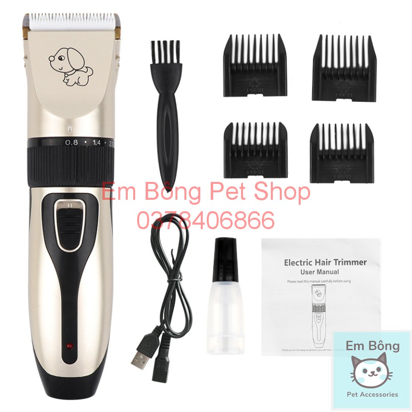 [⭐️ GIẢM GIÁ LẤY DOANH SỐ] Tông đơ cạo lông chó mèo Pet Grooming Hair Clipper