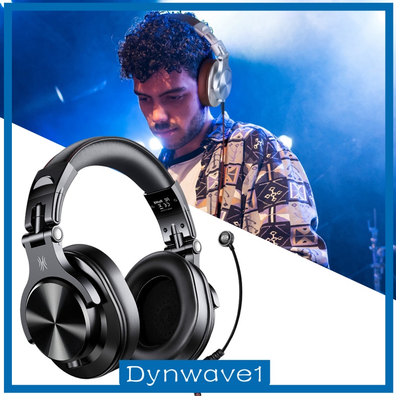 [DYNWAVE1] A71 Over-Ear DJ Wired Headphones Professional for Studio Monitor Headsets