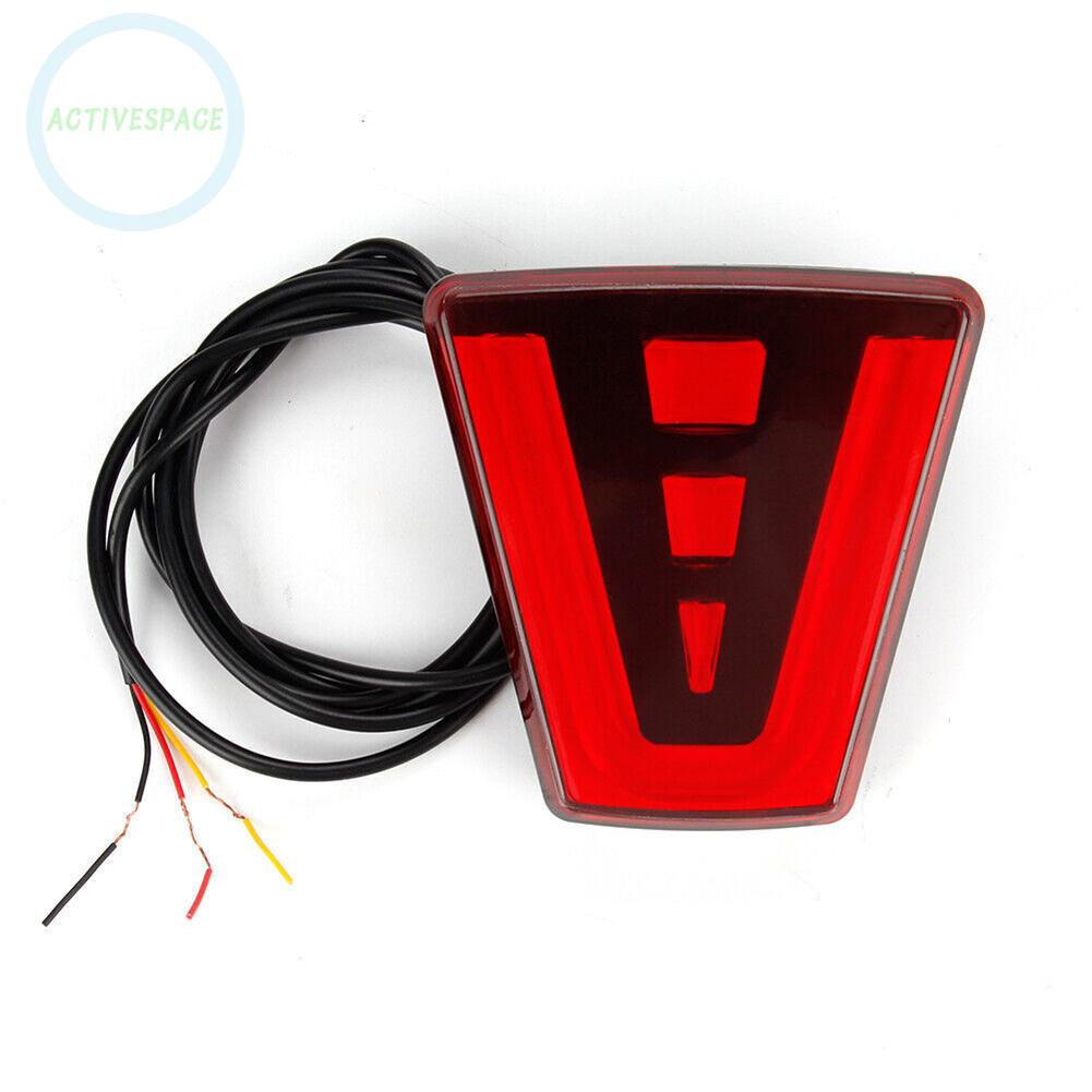 LED F1 Style Red Third Rear Tail Brake Light Warning Stop Fog Lamp Universal